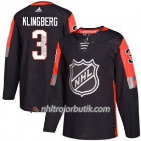 Dallas Stars Tröja John Klingberg 3 2018 NHL All-Star Central Division Adidas Svart Authentic